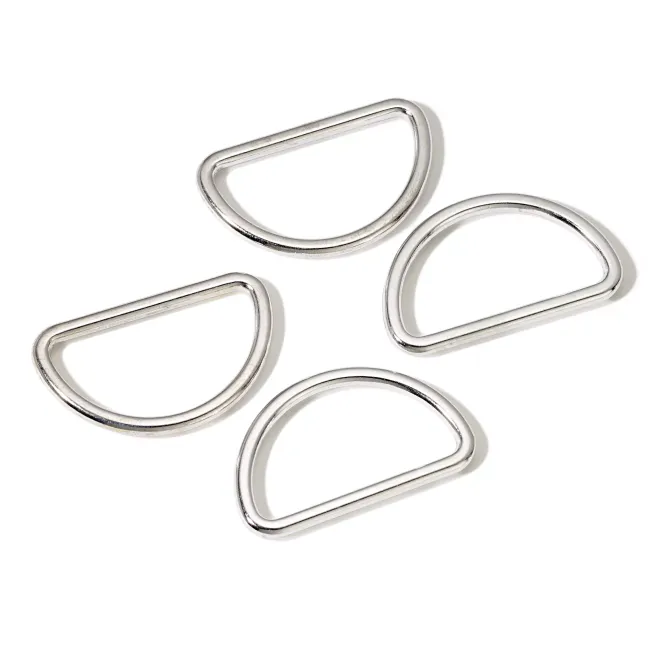 Hovedbilde Prym D-ring 30mm 4stk Sølv 555230