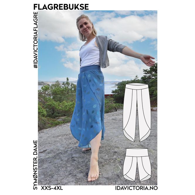 Hovedbilde FLAGREBUKSE str: xxs-4xl
