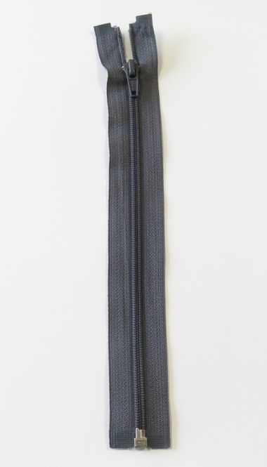 Hovedbilde Mørk Grå - 6mm spiral delbar glidelås 40cm