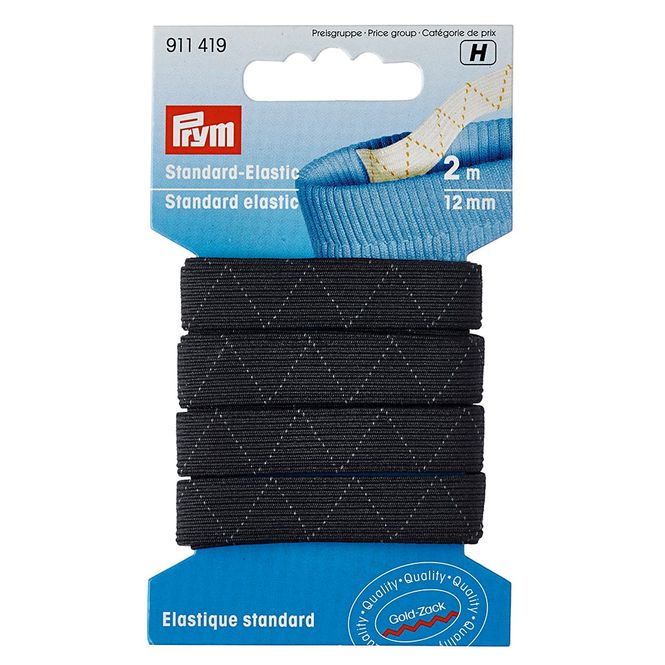 Hovedbilde Prym Standard Elastikk 911419 12mm x 2 meter