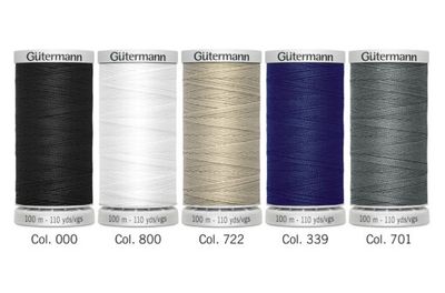 Gütermann Ekstra Sterk 100% polyester 100m 5pakk 731307 col1