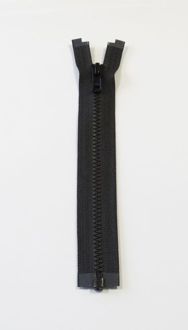 Hovedbilde YKK 6MM VISLON, DELBAR F. SORT 4425-75-0580