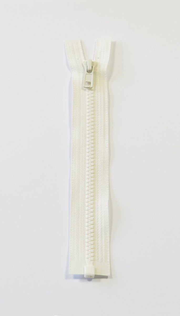 YKK 6MM VISLON, DELBAR F. ECRU 4425-40-0841