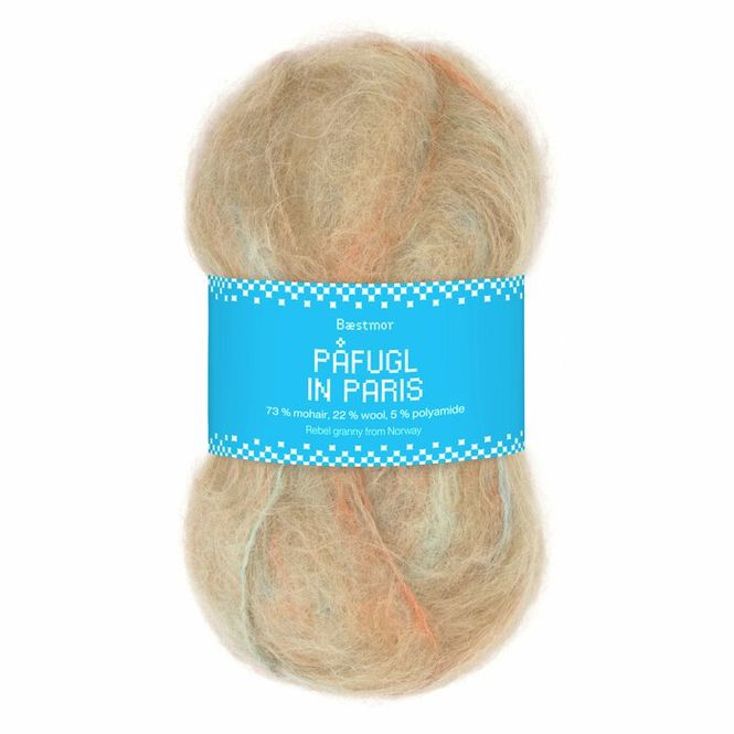 Hovedbilde Bæstmor-Påfugl in Paris 7961 Grey Apricot mix