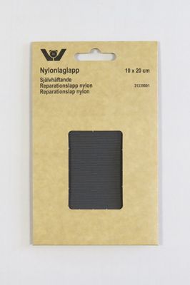 Nylonlapp selvklebende Mørk grå 880
