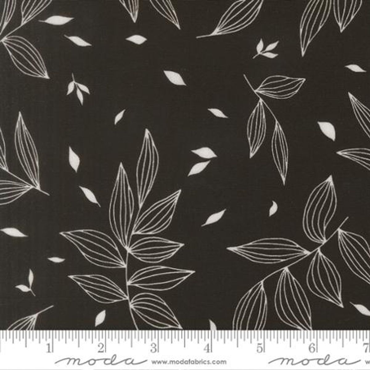 Moda Fabrics,TRUE TO HUE, Black as night 11561 12