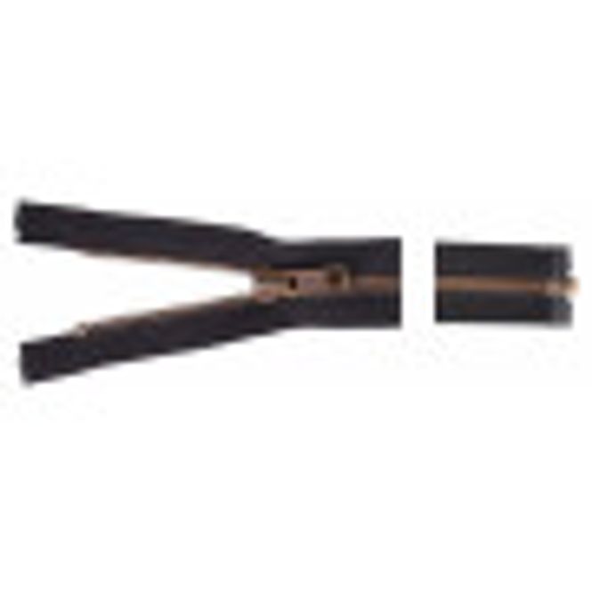 Hovedbilde YKK 6MM ANTIK MES. DELBAR SORT 4434-45-0580