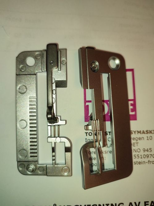 Hovedbilde (5A6) Brother overlock Stingplate komplett