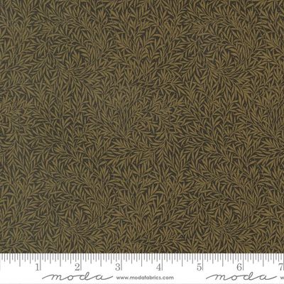 Moda - Morris Muse 13387 15 Ibenholt med grønne blader