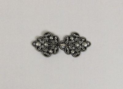 Hekte 50mm 83 Antikk sølv