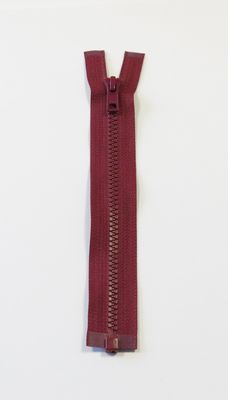 YKK 6MM VISLON, DELBAR F. BURGUNDER 4425-40-0527