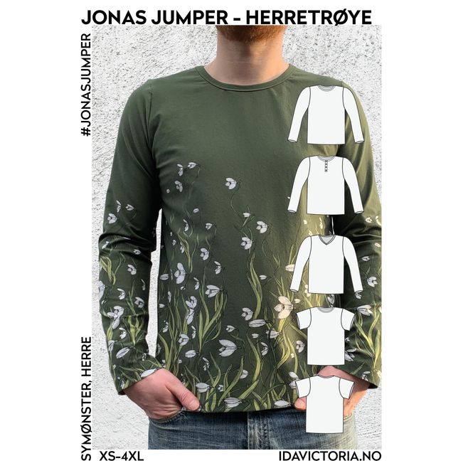 Hovedbilde JONAS JUMPER - HERRETRØYE str: xs4xl
