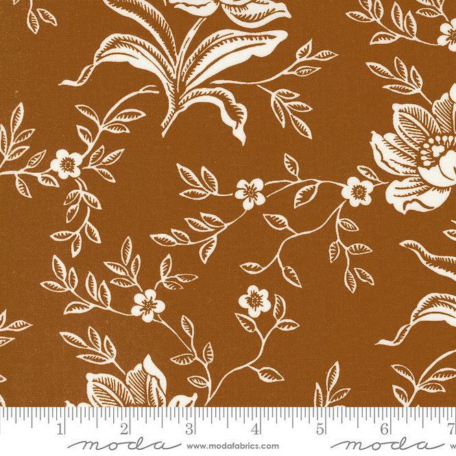 Hovedbilde Moda Fabrics,Fig.tree co. Denim Daisies 35380 15