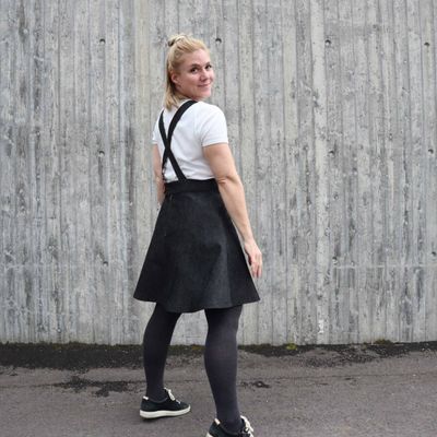 PAN PINAFORE & SKJØRT str: xxs-4xl