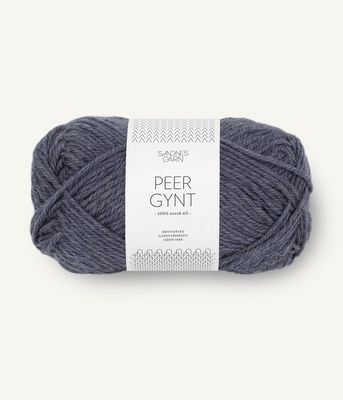 6072 Peer Gynt Blågrå melert