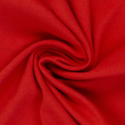 Heike Rundstrikket ribb 000636 Plain, red