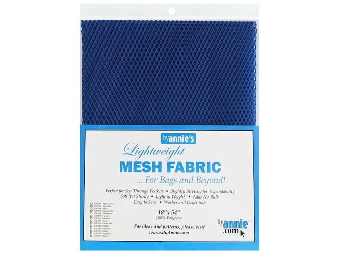 Hovedbilde By Annie's Mesh fabric SUP209 - Blastoff Blue
