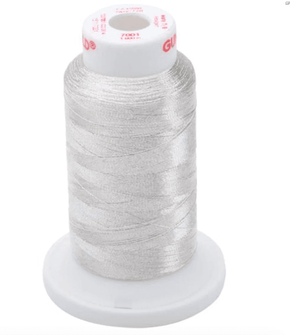 Hovedbilde METY Metalltråd broderitråd / brodertråd, 7001 (7/2) 1000m