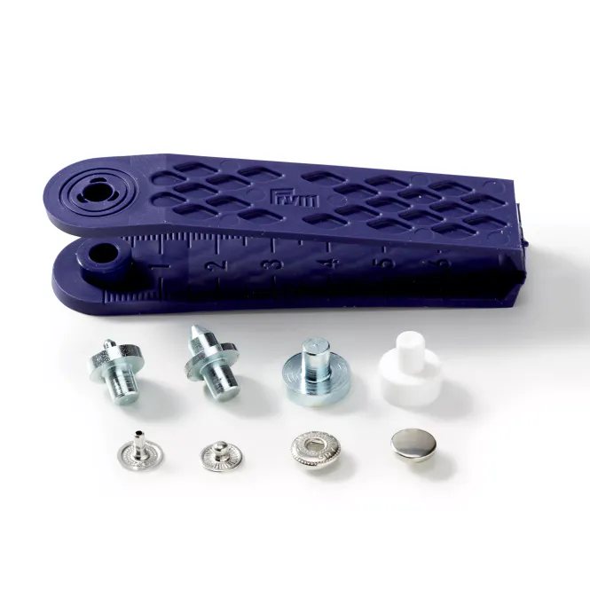 Hovedbilde Prym - Jersey Trykknapper mini, 8mm Sølv, 390360